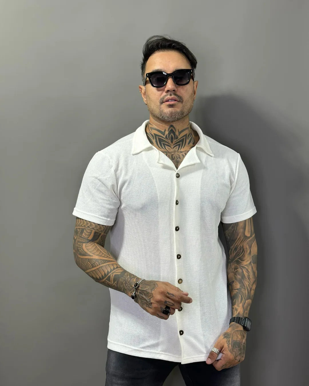 Camisas Oversize Premium Básicas
